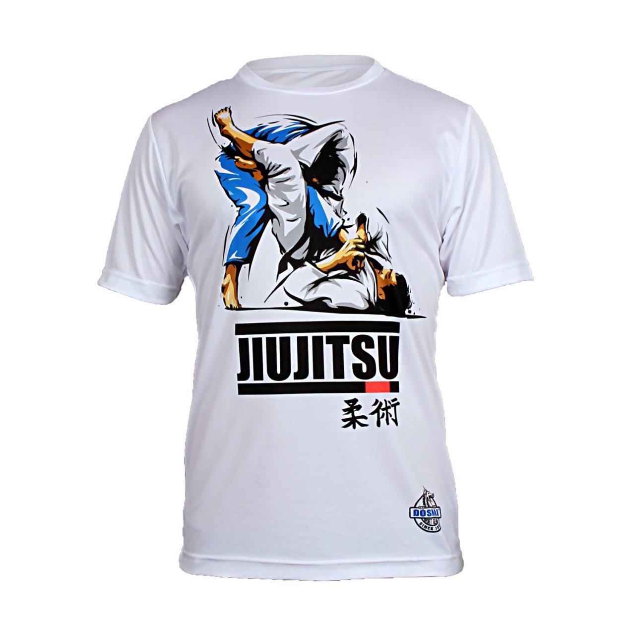 Dosmai Dijital Baskılı Jujitsu Bisiklet Yaka Spor T-Shirt JIT014 L