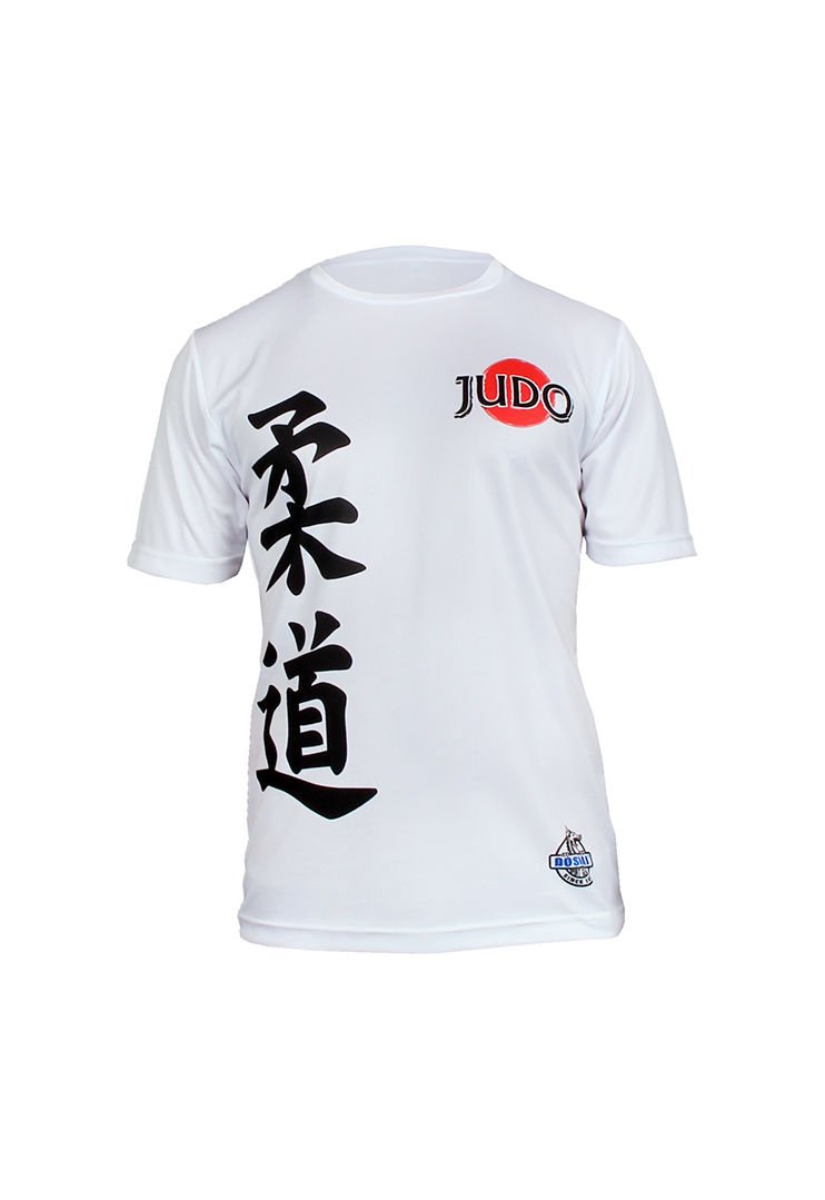 Dosmai Dijital Baskılı Judo Bisiklet Yaka Spor T-Shirt JDT073 XS