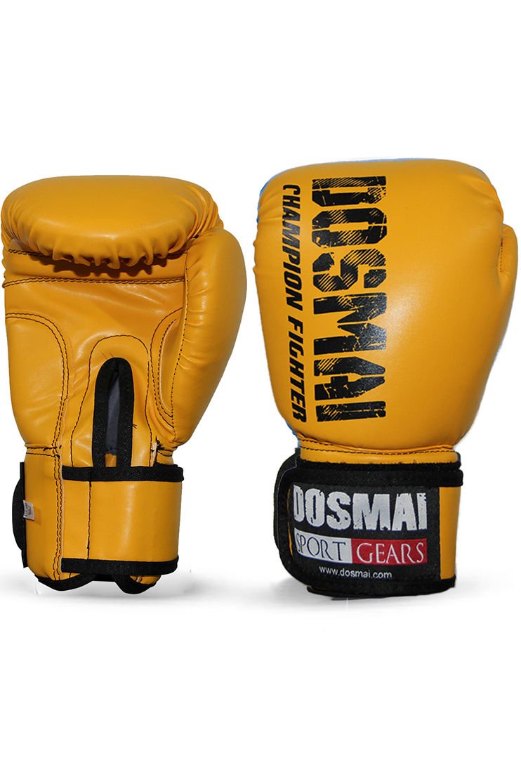 Dosmai Boks Kick Boks Muay Thai Eldiveni EL340 6 Oz - Sarı