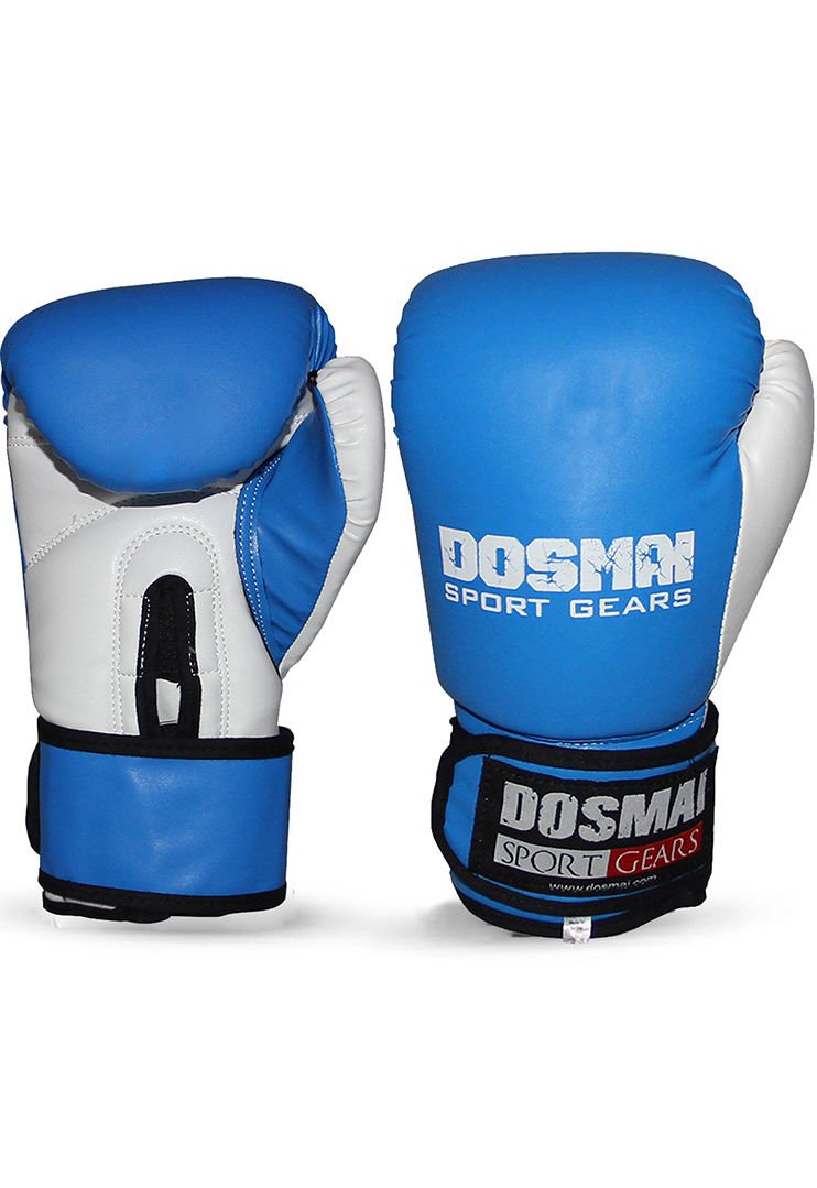 Dosmai Profesyonel Boks Kick Boks Eldiveni EL351 Mavi - 10 oz