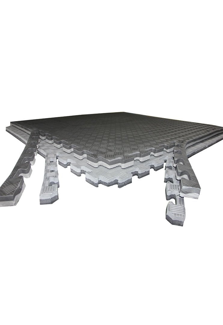 Dosmai Tatami Minderi 100*100*2.6 cm MN796 Siyah-Gri
