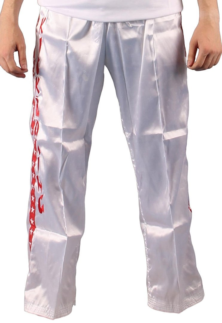 Dosmai Yıldızlı Kick Boks Pantolonu PA150 Beyaz - 190 cm
