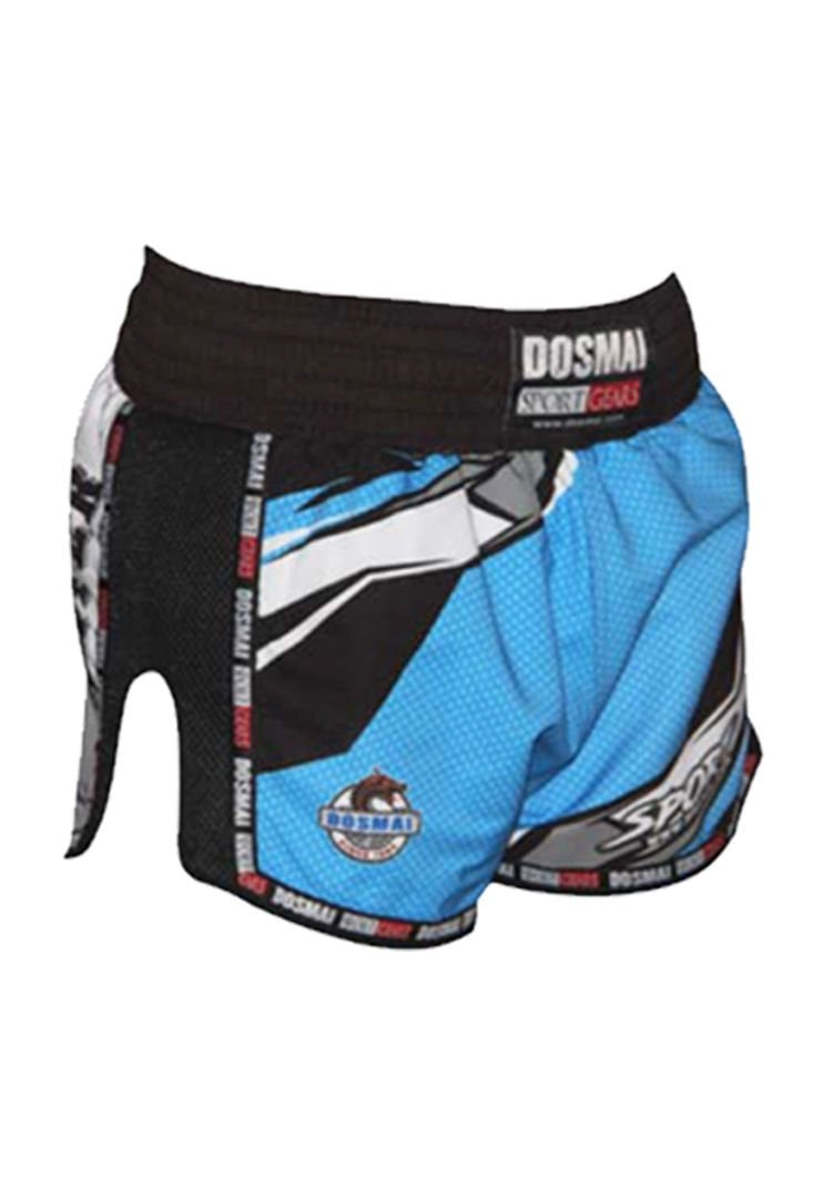 Dosmai Dijital Baskılı Fileli Spor Şort KBS242 XS - Mavi