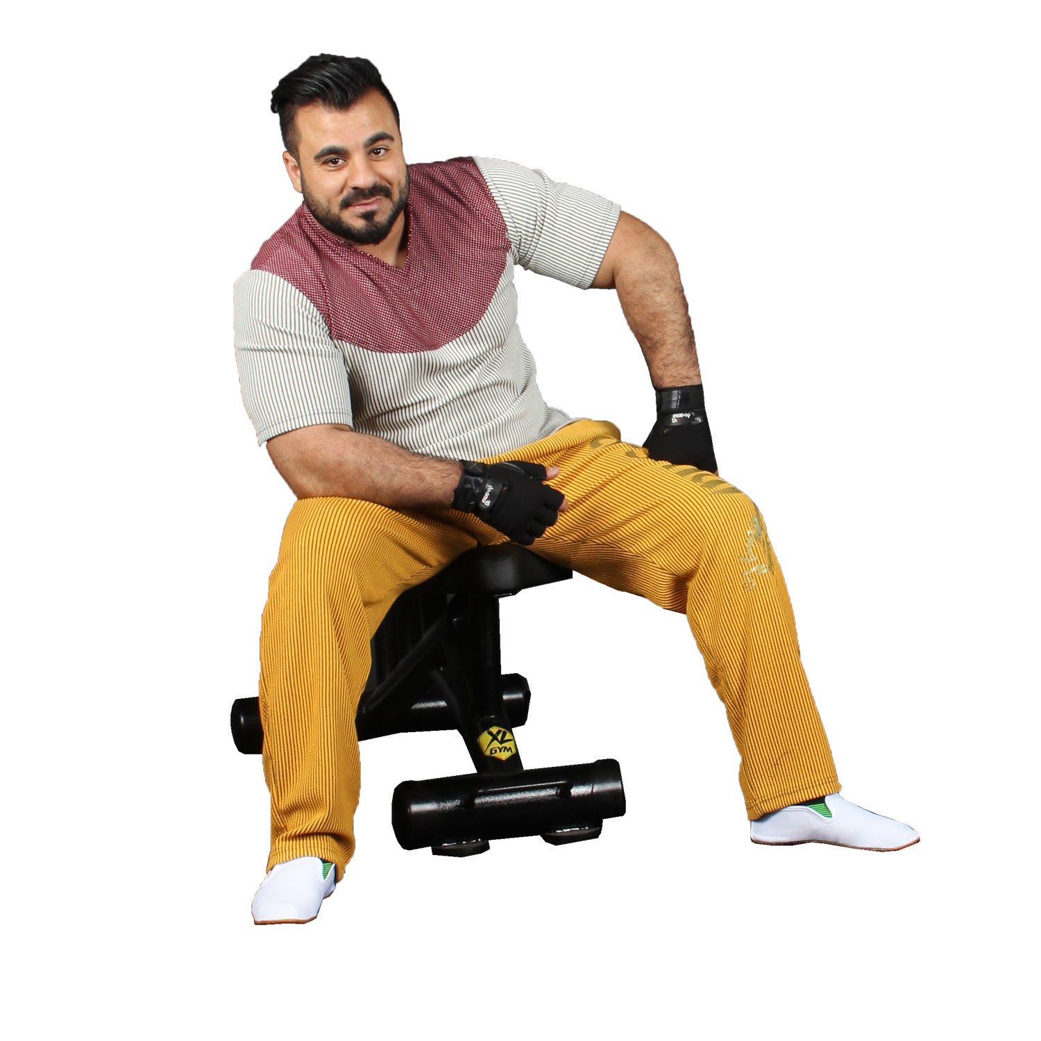 Dosmai Fitness Gym Antrenman T-shirt BT201 L - Bordo