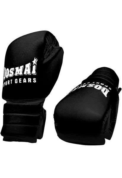 Dosmai Profesyonel Boks Kick Boks Eldiveni EL348 12 oz - Siyah