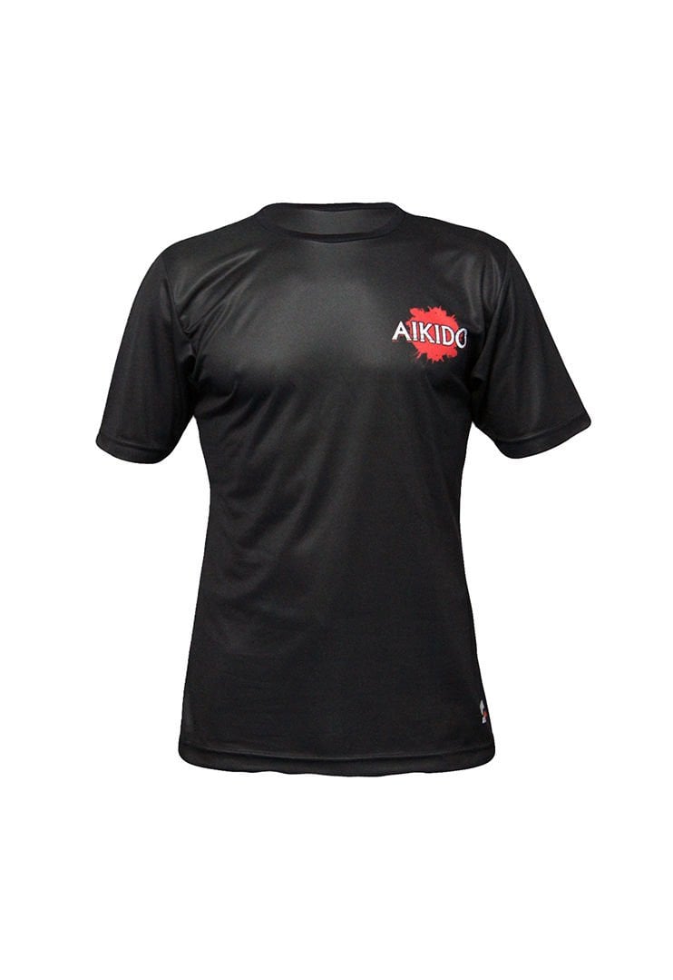 Dosmai Dijital Baskılı Aikido Bisiklet Yaka Spor T-Shirt AIT034 M