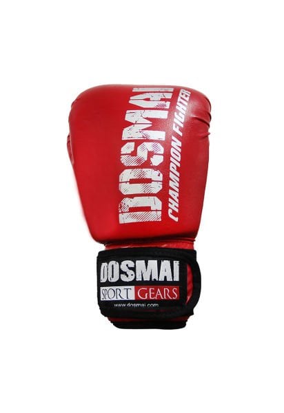 Dosmai Esquize Boks Eldiveni Boks Dişlik Boks Bandaj Seti Kırmızı - 6 oz