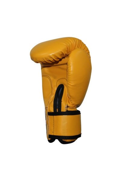 Dosmai Esquize Boks Eldiveni Boks Dişlik Boks Bandaj Seti Sarı - 6 oz