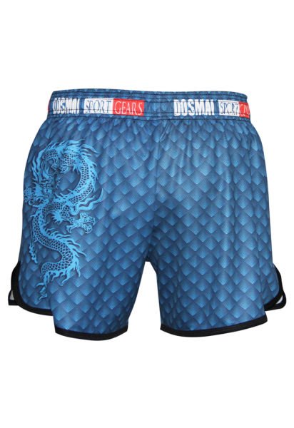 Dosmai Dijital Baskılı Sanda Ejder Spor Şort VSS260 S - Mavi