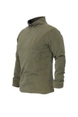 Yarım Fermuar Tactical Outdoor Polar 201 Yeşil - XXL