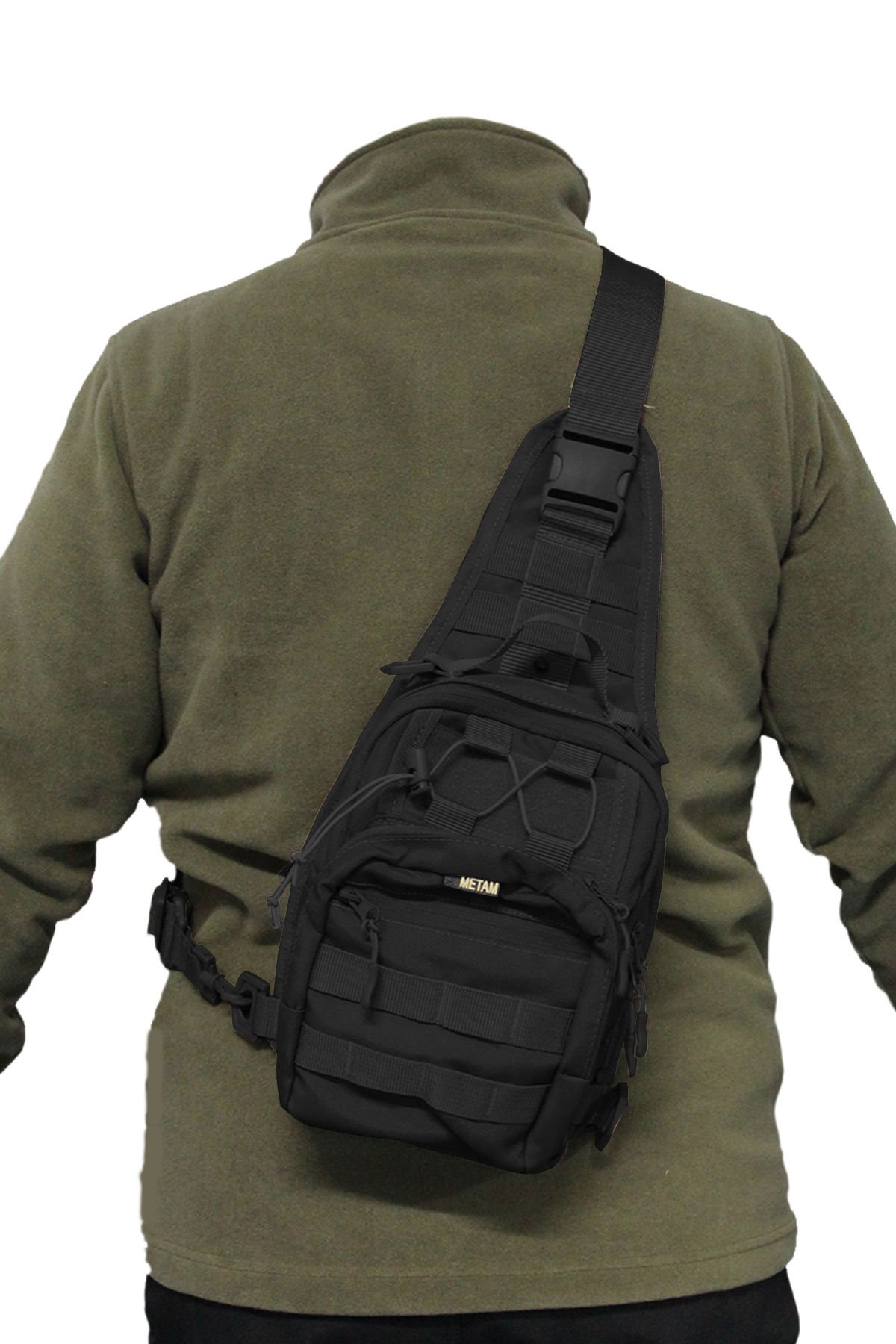 Tactical Outdoor Su Geçirmez Bel, Omuz, Sırt Çantası 312 Siyah