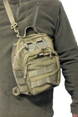 Tactical Outdoor Su Geçirmez Bel, Omuz, Sırt Çantası 312 Bej