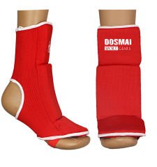 Dosmai Dövüş Sporları Örme Ayak Üstü Koruyucu KO481 L - Kırmızı