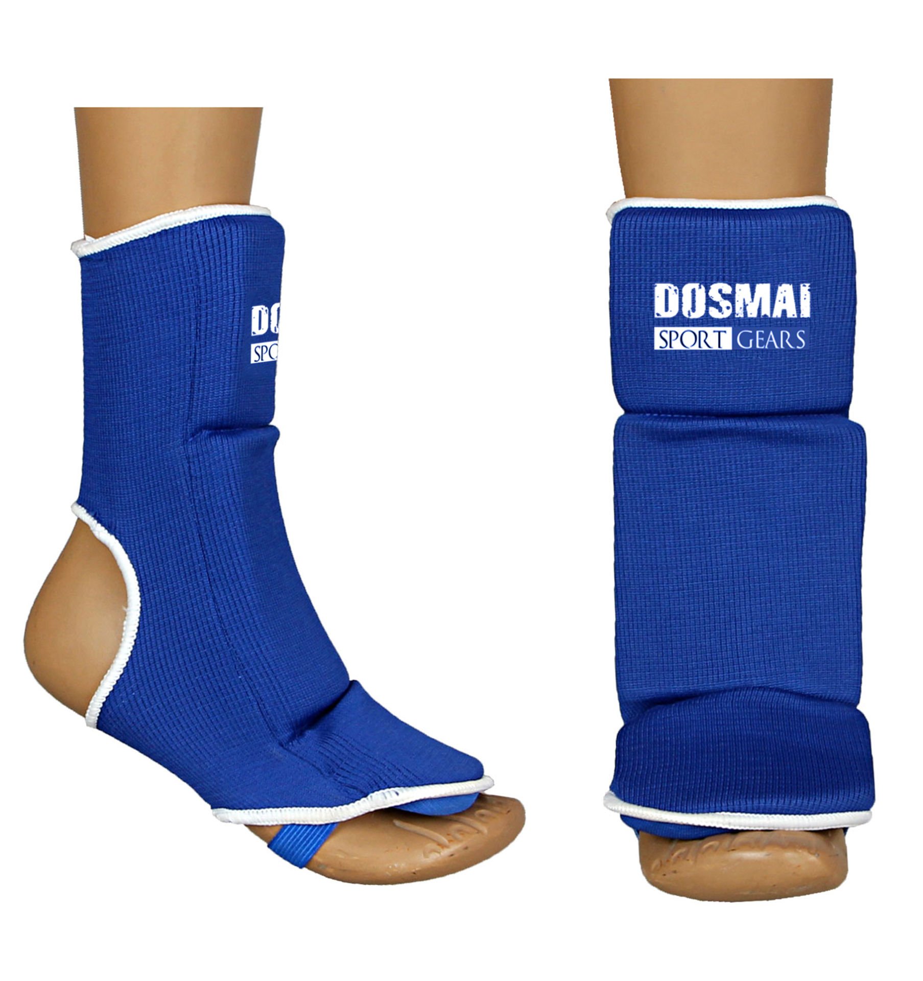 Dosmai Dövüş Sporları Örme Ayak Üstü Koruyucu KO481 S - Mavi