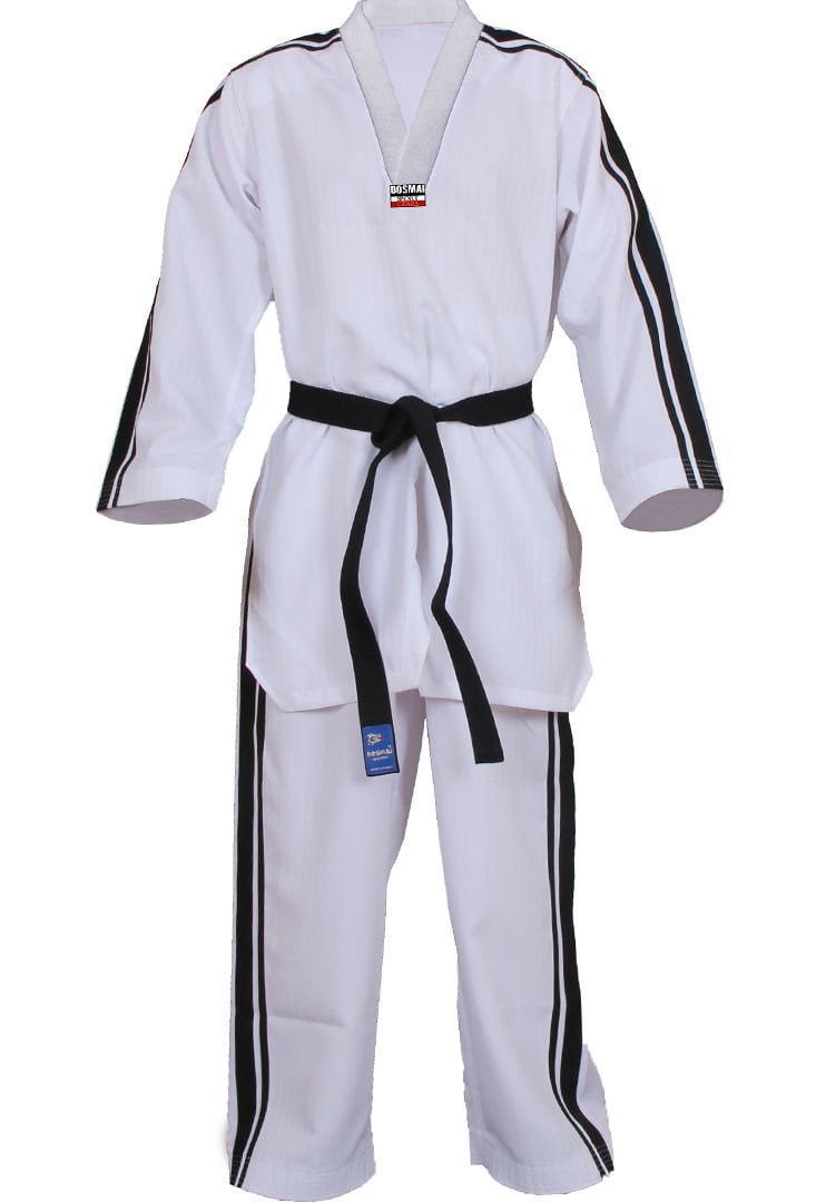 Dosmai Beyaz Yaka Taekwondo Elbisesi TE040 190