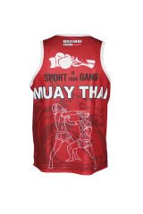 Dosmai Muay Thai Müsabaka Atleti MT144 L - Kırmızı