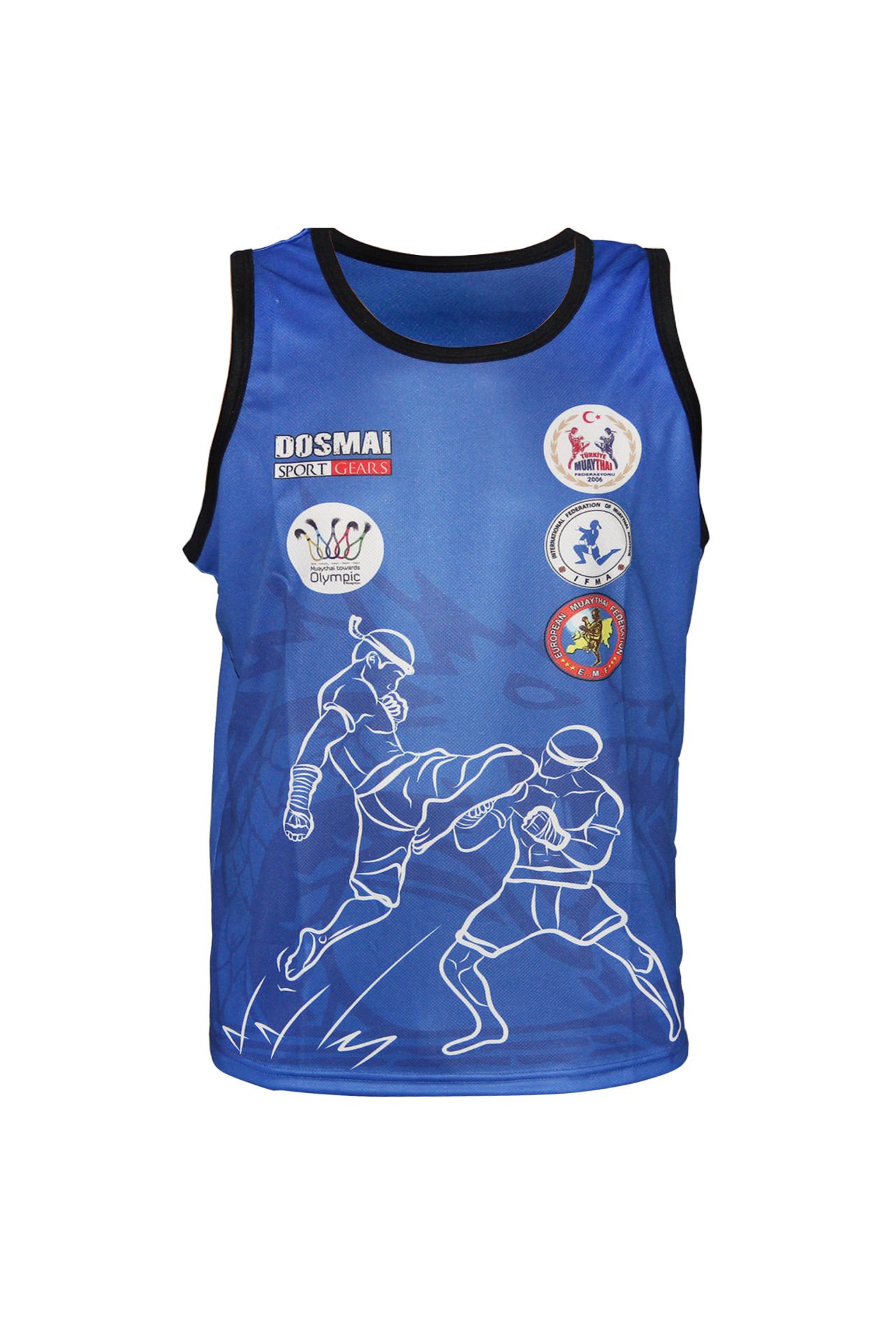 Dosmai Muay Thai Müsabaka Atleti MT144 L - Mavi