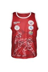 Dosmai Muay Thai Müsabaka Atleti MT144 M - Kırmızı