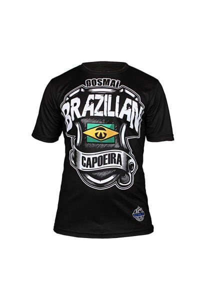 Dosmai Dijital Baskılı Capoeira Bisiklet Yaka Spor T-Shirt CAT017 XL