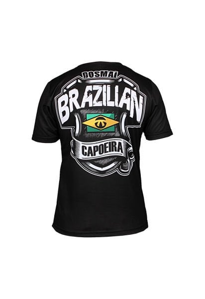Dosmai Dijital Baskılı Capoeira Bisiklet Yaka Spor T-Shirt CAT017 L
