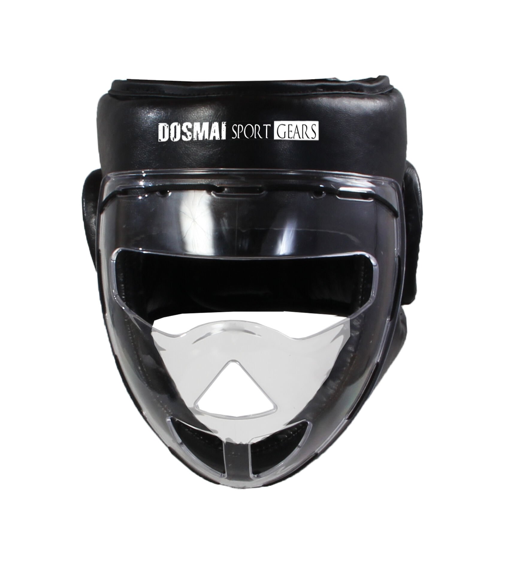 Dosmai Mika Yüz Korumalı Kick Boks Muay Thai Maç Kaskı KO372 S - Siyah