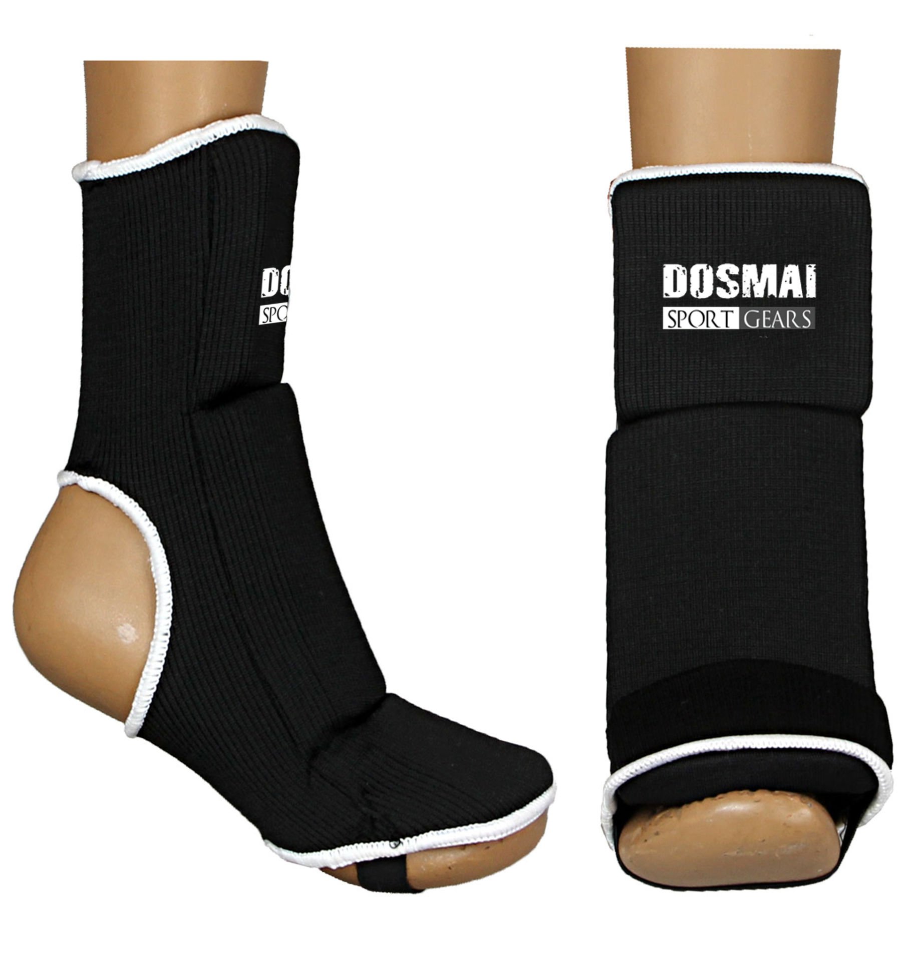 Dosmai Dövüş Sporları Örme Ayak Üstü Koruyucu KO481 XL - Siyah