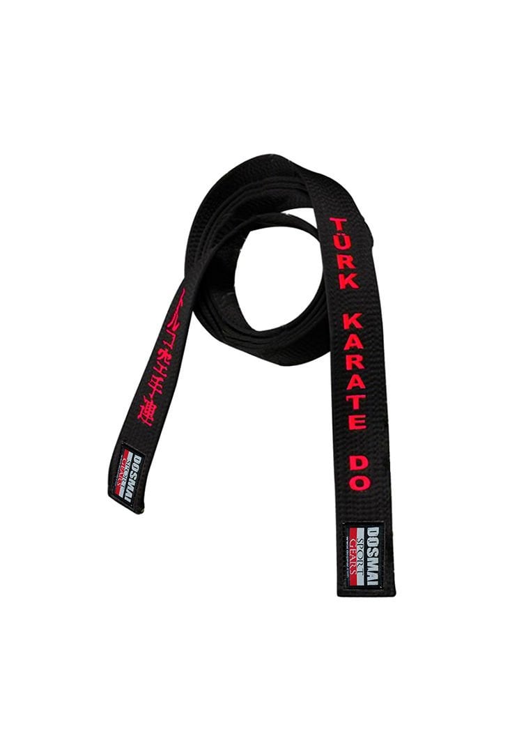 Dosmai Karate Nakışlı Kuşak KK255 340 - Kırmızı