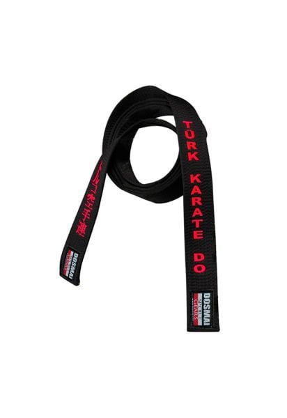 Dosmai Karate Nakışlı Kuşak KK255 340 - Kırmızı