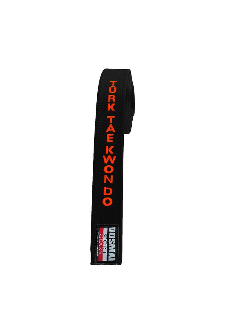Dosmai Taekwondo Nakışlı Kuşak TK256 180 - Kırmızı