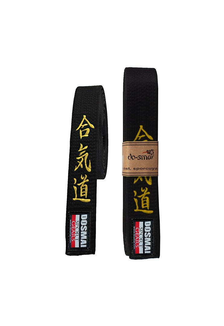 Dosmai Aikido Nakışlı Kuşak AK258 260 - Sarı