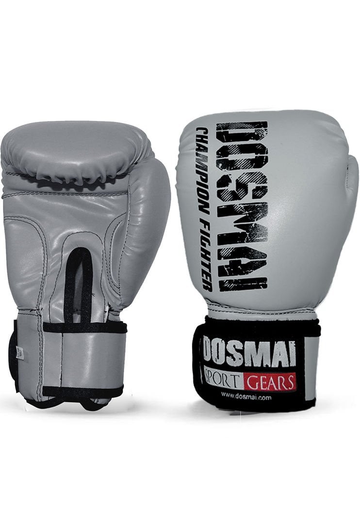 Dosmai Boks Kick Boks Muay Thai Eldiveni EL340 10 Oz - Gri