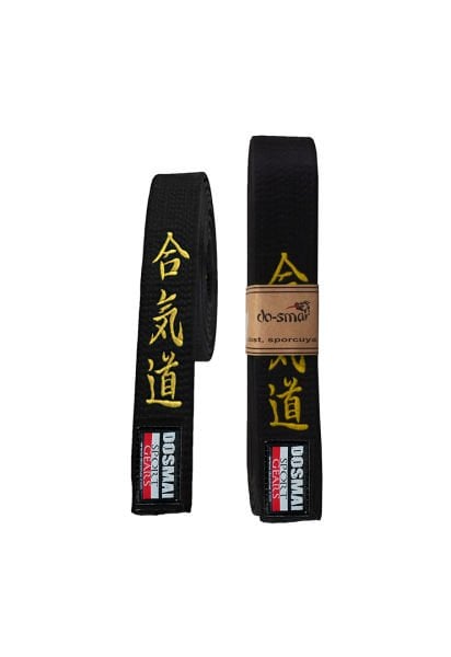 Dosmai Aikido Nakışlı Kuşak AK258 320 - Sarı