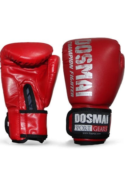 Dosmai Boks Kick Boks Muay Thai Eldiveni EL340 12 Oz - Kırmızı