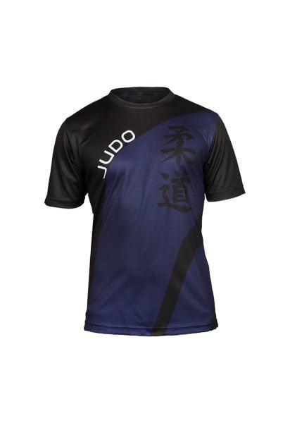 Dosmai Dijital Baskılı Judo Bisiklet Yaka Spor T-Shirt JDT075 S