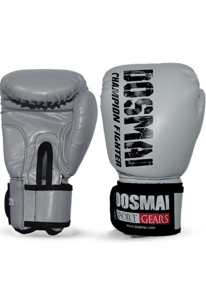 Dosmai Boks Kick Boks Muay Thai Eldiveni EL340 4 Oz - Gri