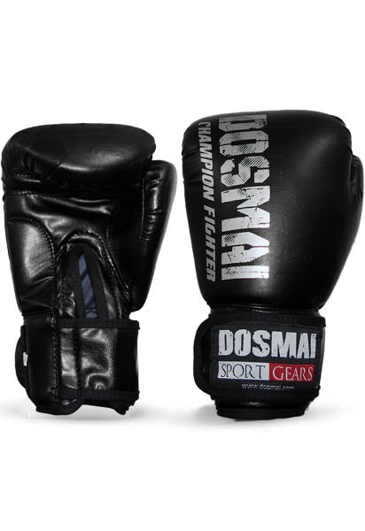Dosmai Boks Kick Boks Muay Thai Eldiveni EL340 4 Oz - Siyah