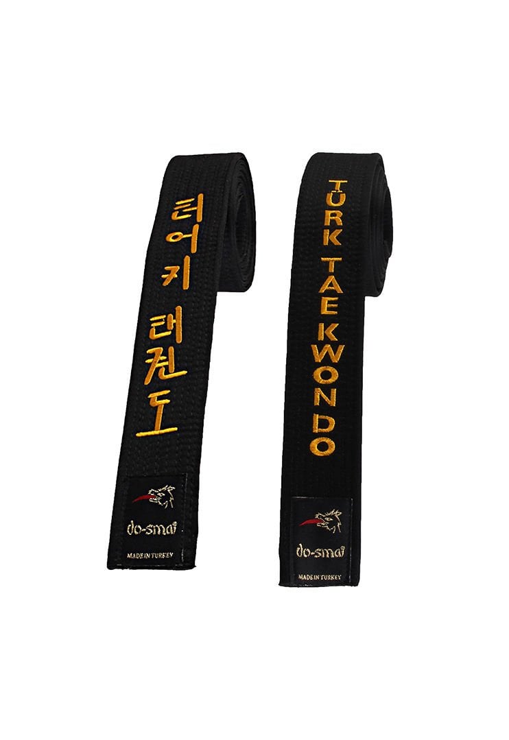 Dosmai Özel Nakışlı (Kişiye Özel) Profesyonel Kuşak PK259 210 cm - Sarı