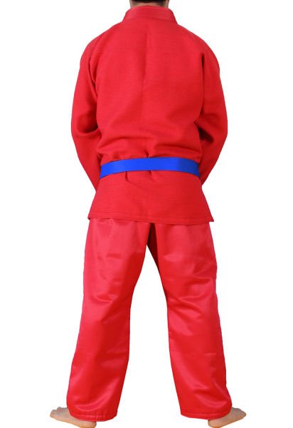 Dosmai Kuşaklı Serbest Dövüş Elbisesi SB101 190 - Kırmızı