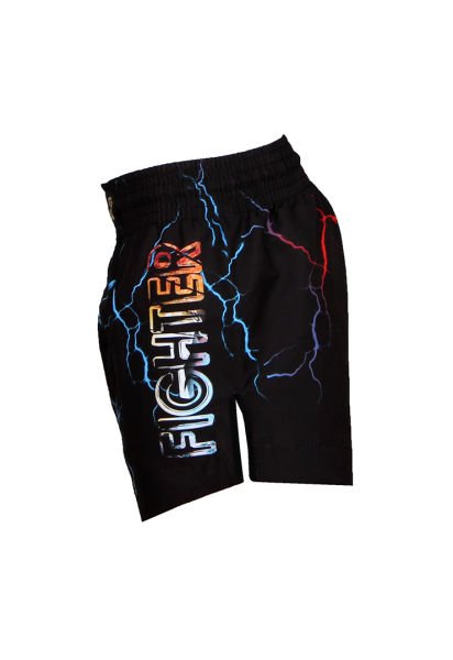 Dosmai Dijital Baskılı Fighter Spor Şort FGS234 XS - Siyah