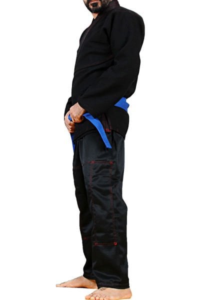 Dosmai  Profesyonel Jijutsu Elbisesi (Astarlı) (Kuşaksız) SB102 150 - Siyah