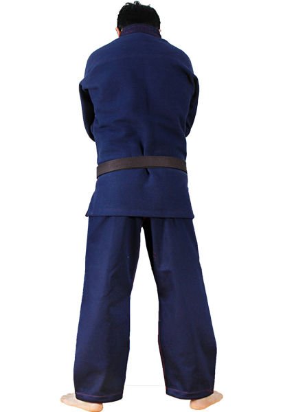 Dosmai  Profesyonel Jijutsu Elbisesi (Astarlı) (Kuşaksız) SB102 160 - Lacivert