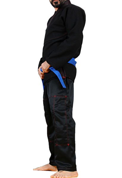 Dosmai  Profesyonel Jijutsu Elbisesi (Astarlı) (Kuşaksız) SB102 180 - Siyah