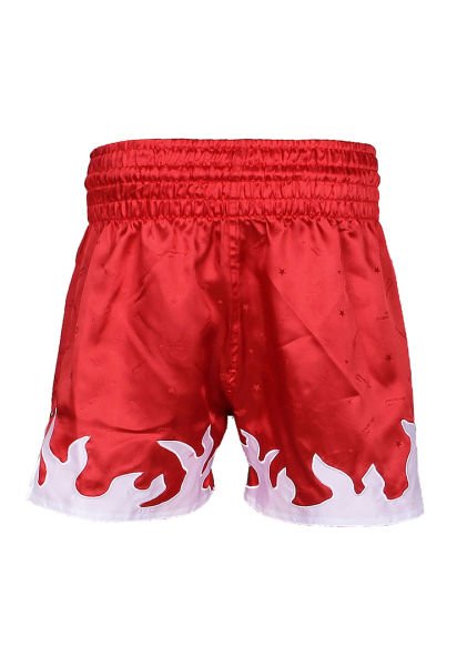 Dosmai Türkiye Nakışlı Boks Spor Şort BKS218 Kırmızı - L
