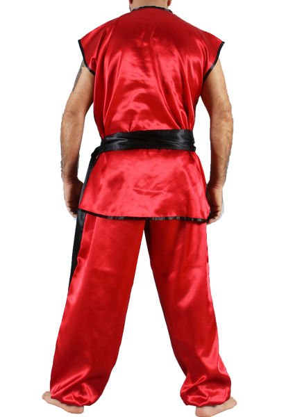 Dosmai Sıfır Kol Wushu Nançuan Elbisesi VS111 170 - Kırmızı
