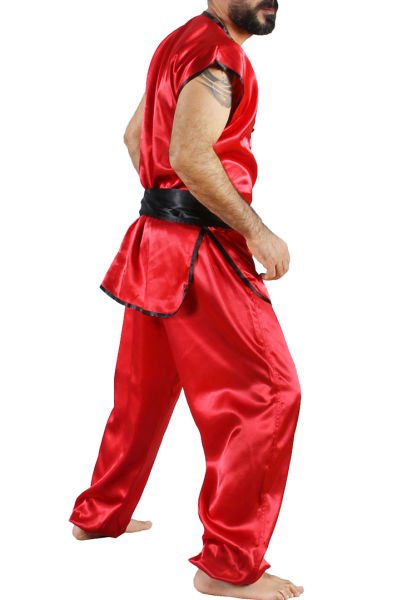 Dosmai Sıfır Kol Wushu Nançuan Elbisesi VS111 180 - Kırmızı