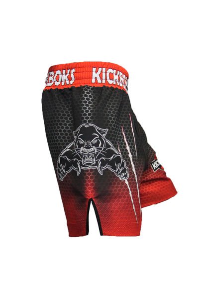 Dosmai Panther Power Dijital Baskılı Spor Şort PSS247 Kırmızı - L