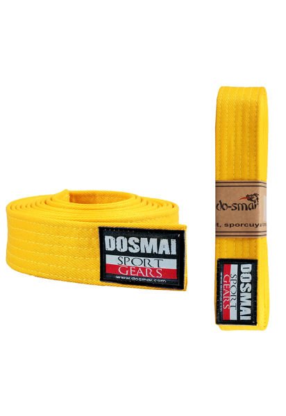 Dosmai Aikido Karate Çift Dolama Kuşak KK240 Sarı