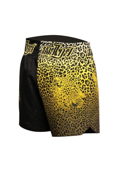 Dosmai Dijital Baskılı Muay Thai Spor Şort MTS217 L - Altın