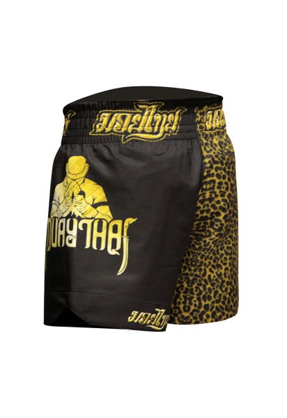 Dosmai Dijital Baskılı Muay Thai Spor Şort MTS217 S - Altın