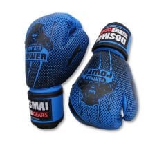 Dosmai Panther Power Boks Kick Boks Antrenman Seti PST994 Mavi - XXL